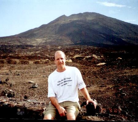 Io davante al Monte Teide